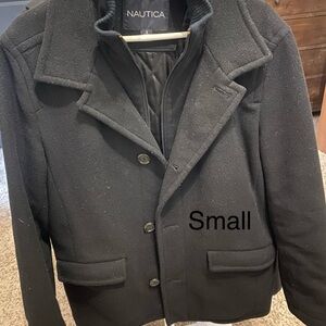 Nautica Classic Black Peacoat